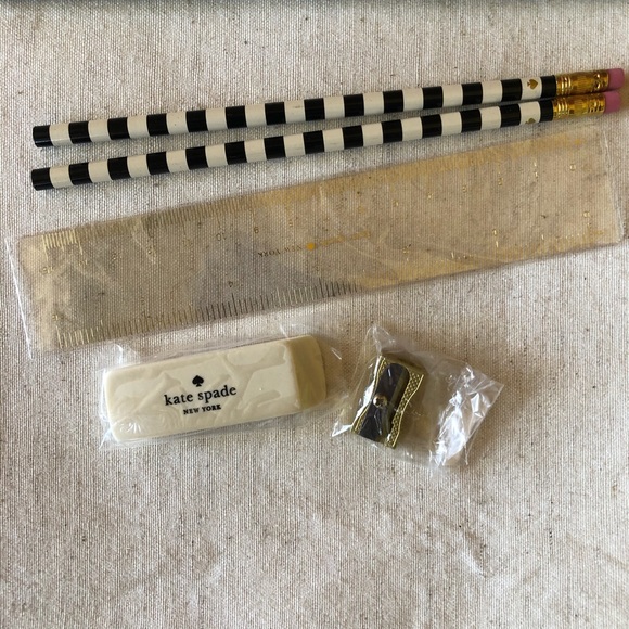 Kate Spade ♠️ Flamingo Dot Pencil Pouch - Picture 5 of 7